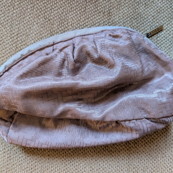 cole Haan Brown Leather Handbag with Scarf Accent - Picture 16 of 16